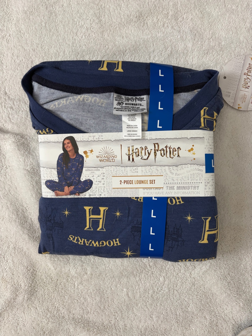 Women’s Large Harry Potter 2-Piece Pajamas - New With Tags